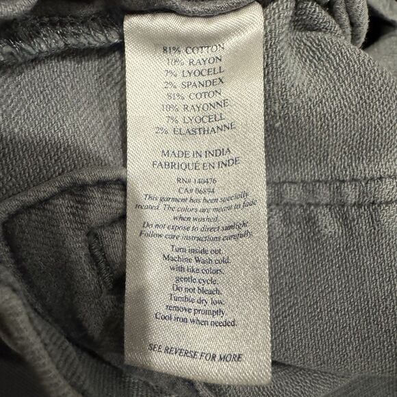 Faherty Pants Mens 32 Gray Stretch Terry 5-Pocket Slate Comfort MBC0020-SLT - Picture 4 of 10